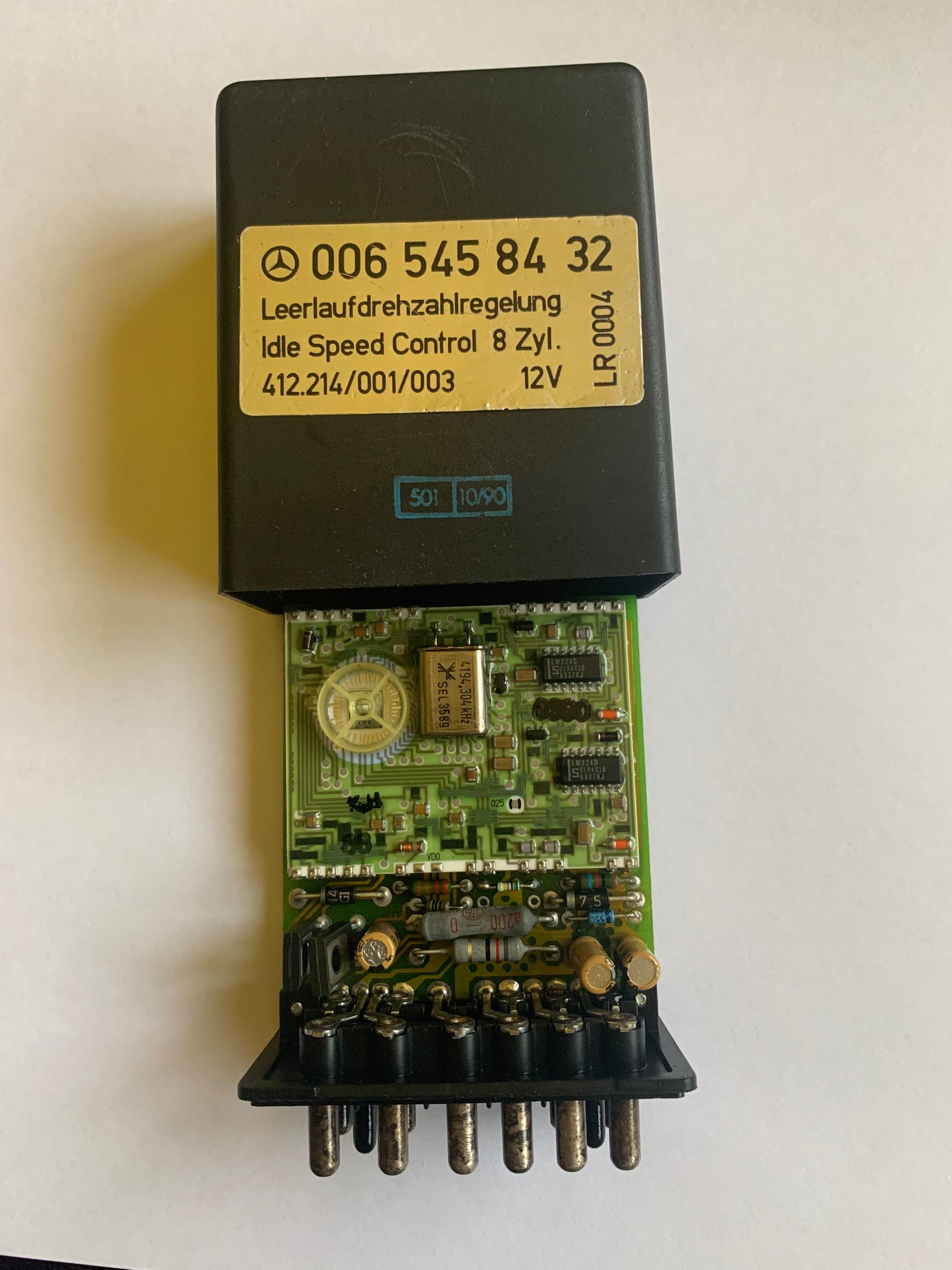 Mercedes idle control unit- new original- without box - w126 - 0065458432 - A0065458432 - discontinued