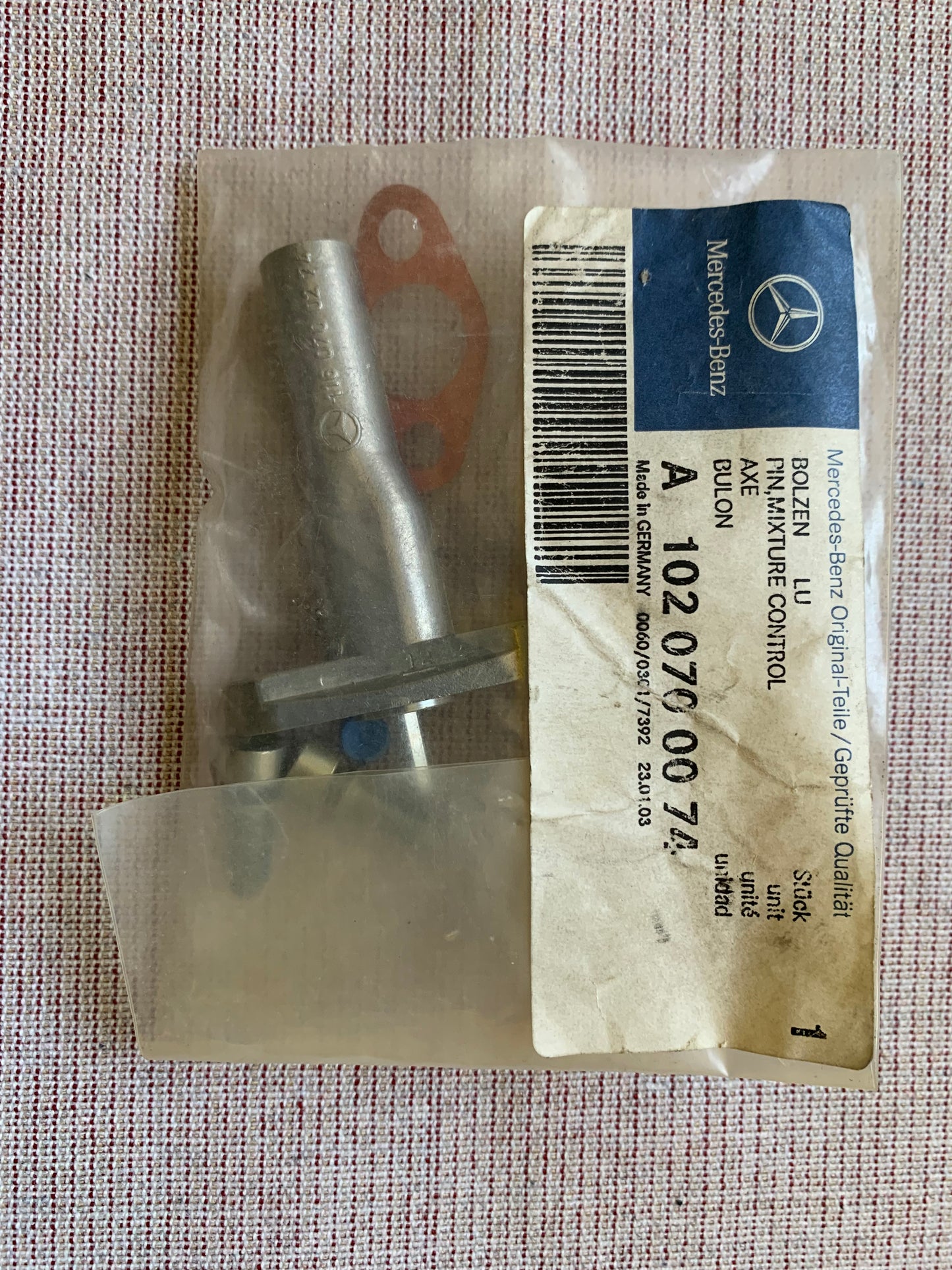 Mercedes-weBenz Air Flow Adjustment Kit - Air Flow Meter - A1020700074