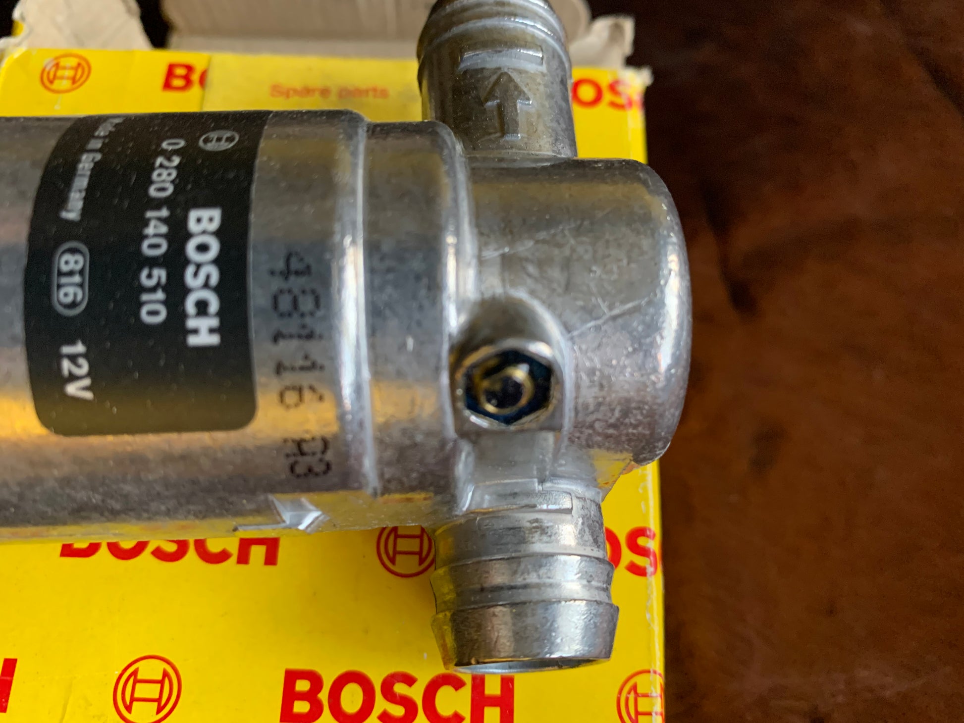 Mercedes Idle Control Valve 0001412225 Bosch 0280140510 new genuine.