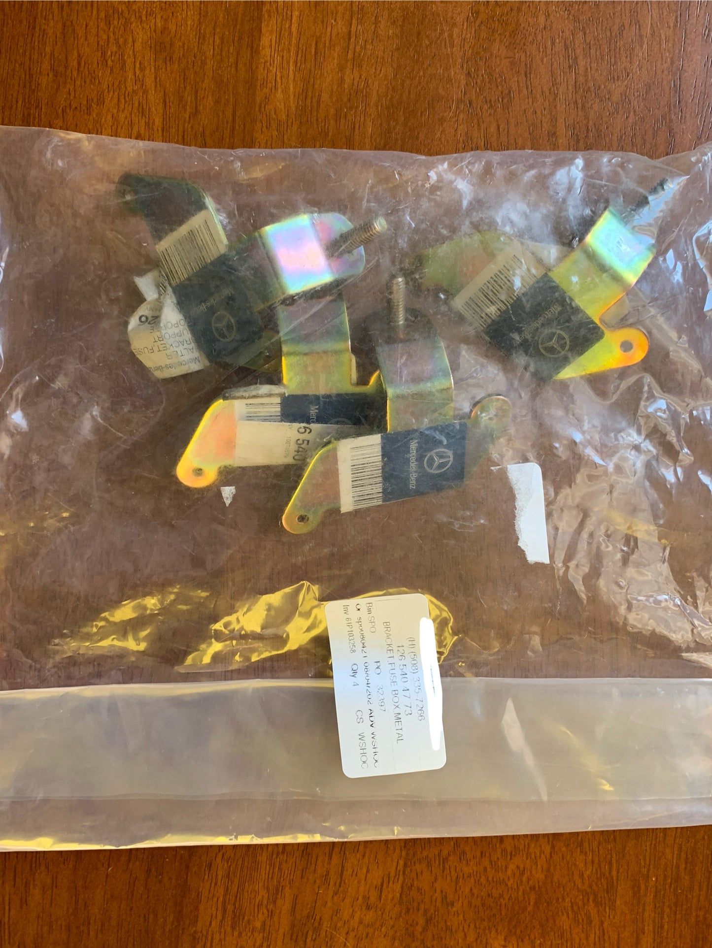 Genuine MERCEDES C126 W126 Coupe Sedan Bracket 1265404773