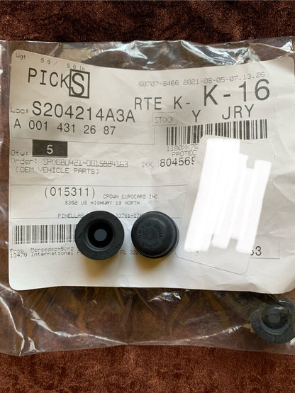 Mercedes-Benz Brake Fluid Reservoir Cap For Sensor Floats - 0014312687 - Genuine Mercedes A0014312687