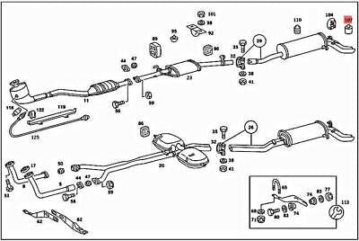 Mercedes-Benz - Rubber Buffer - 1169870140 - price for 1 piece.