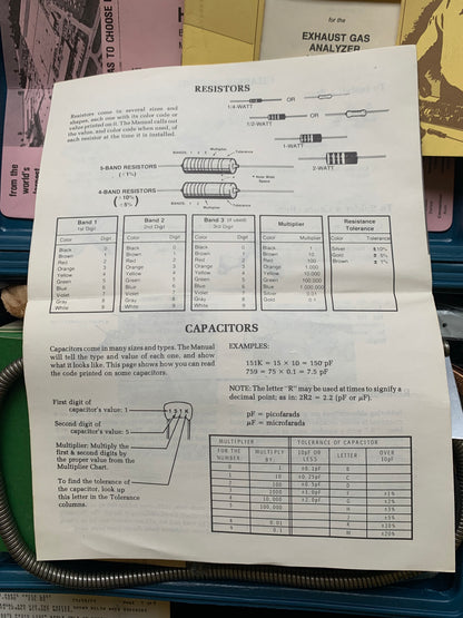 Heathkit Exhaust Gas Analyzer Emissions Tester CI 1080 CI1080