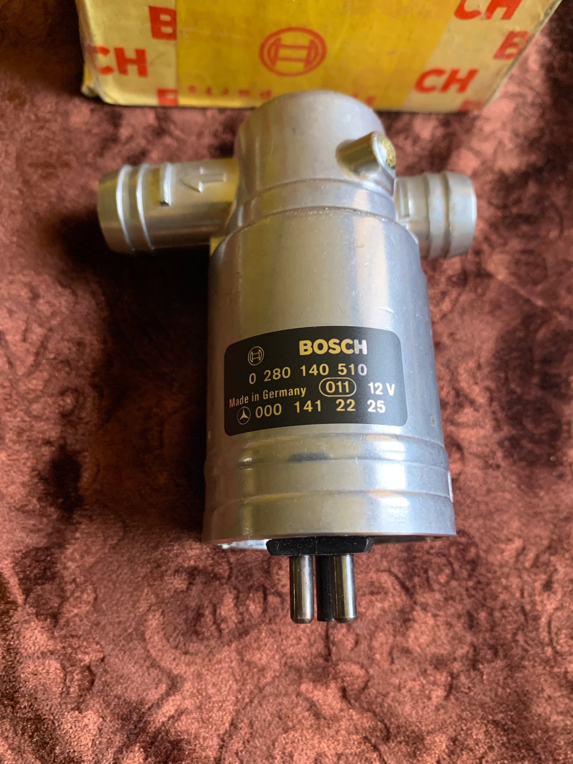 Mercedes Idle Control Valve 0001412225 Bosch 0280140510 old stock genuine.