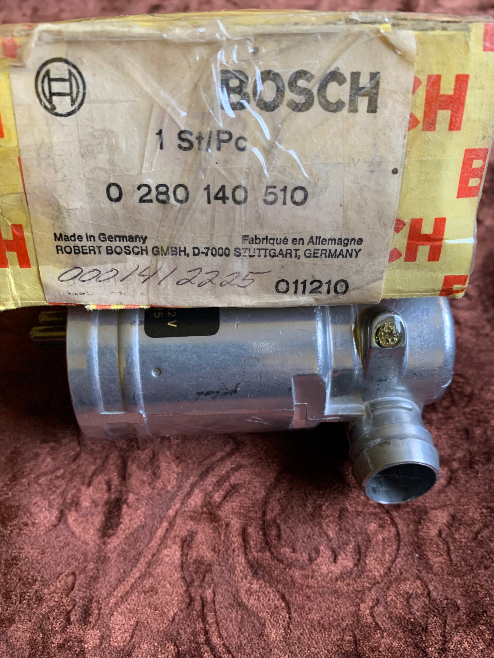Mercedes Idle Control Valve 0001412225 Bosch 0280140510 old stock genuine.