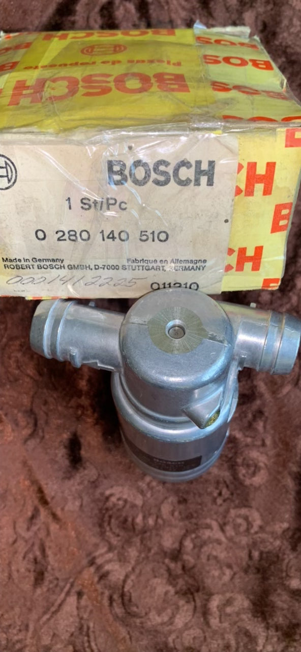 Mercedes Idle Control Valve 0001412225 Bosch 0280140510 old stock genuine.