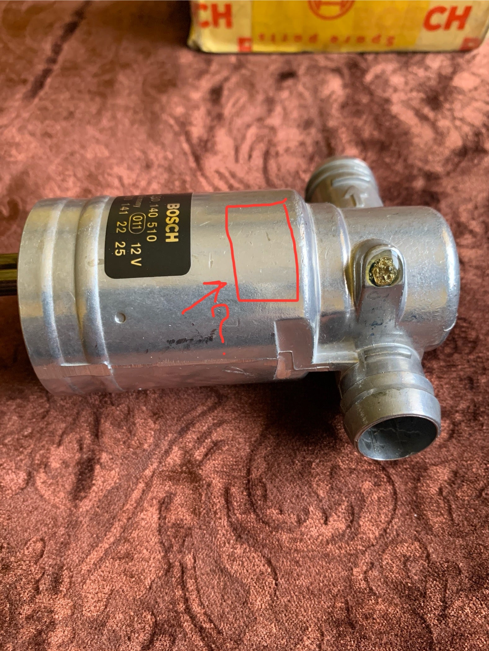 Mercedes Idle Control Valve 0001412225 Bosch 0280140510 old stock genuine.