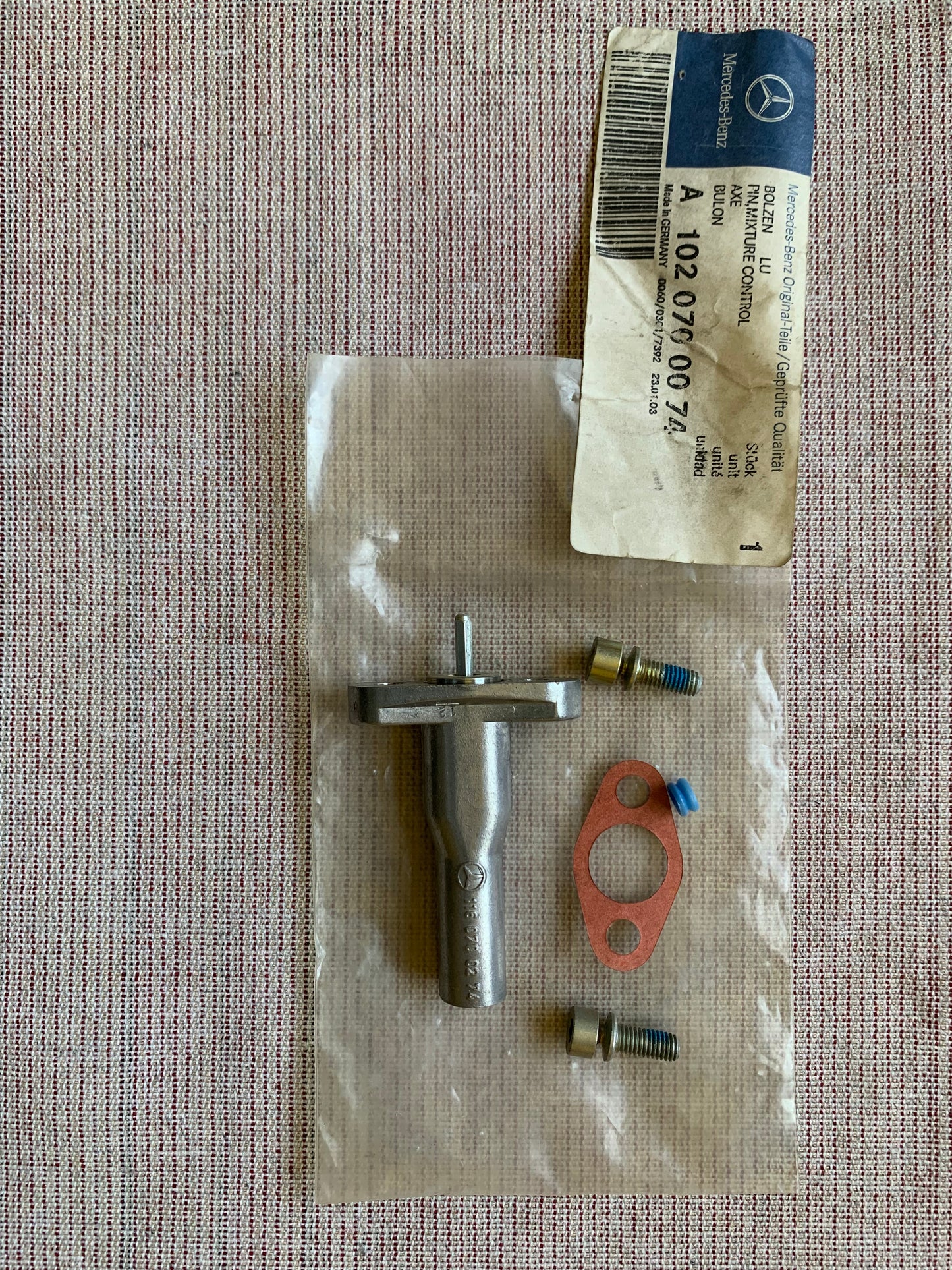 Mercedes-Benz Air Flow Adjustment Kit - Air Flow Meter - A1020700074