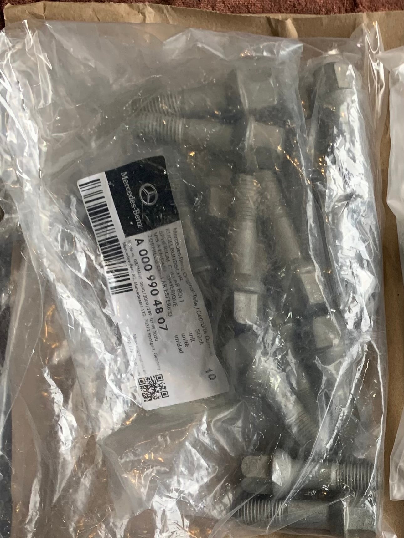 Mercedes Wheel Lug Bolt - 0009904807 